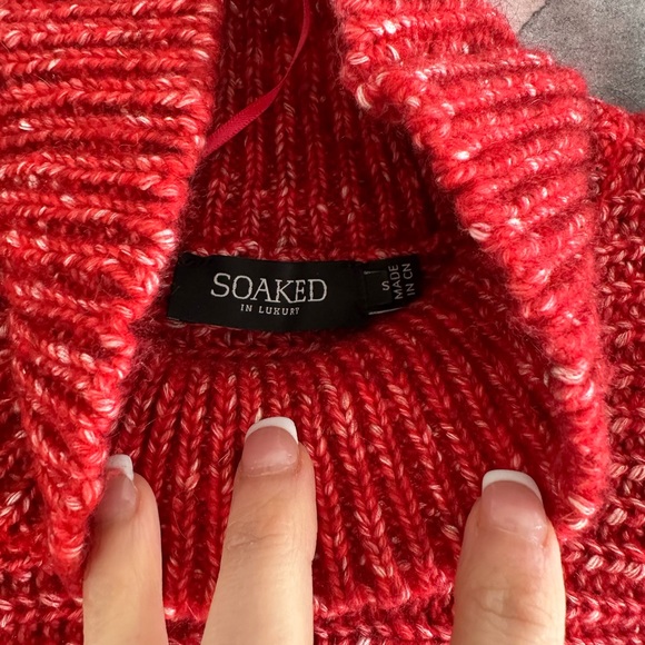 Soaked in Luxury / knitted pullover sweater - Picture 3 of 3